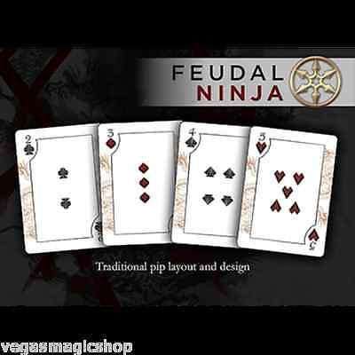PlayingCardDecks.com-Feudal Ninja Limited Numbered & Signed Sleeve Bicycle Playing Cards Deck