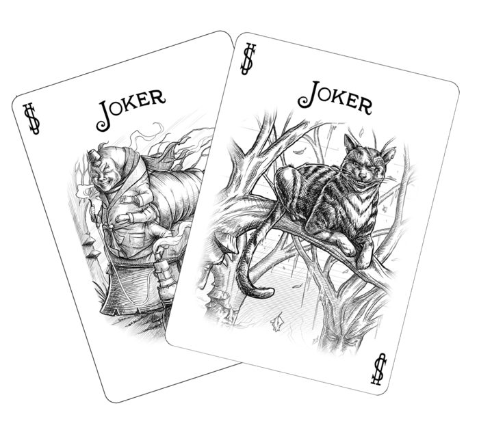 PlayingCardDecks.com-White Rabbit Bicycle Playing Cards