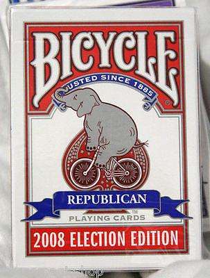 PlayingCardDecks.com-2008 Election 2 Deck Set Bicycle Playing Cards