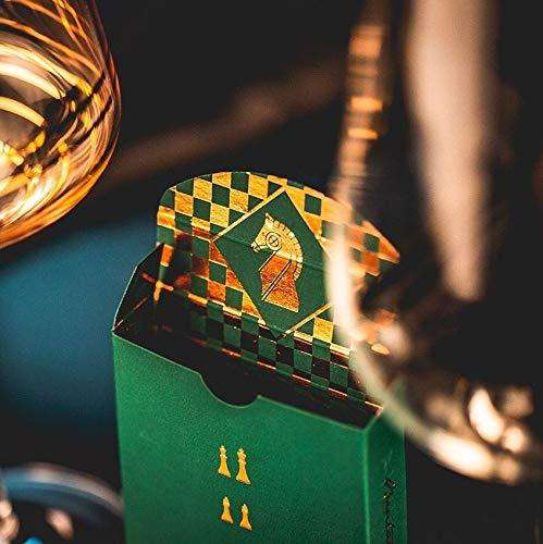 PlayingCardDecks.com-Knights Green Playing Cards Cartamundi