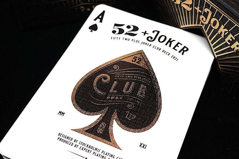 PlayingCardDecks.com-52 Plus Joker 2021 Club Deck Playing Cards EPCC