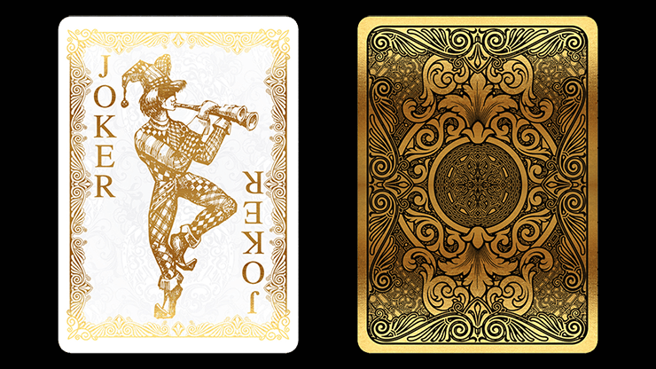PlayingCardDecks.com-Gold Bicycle Playing Cards