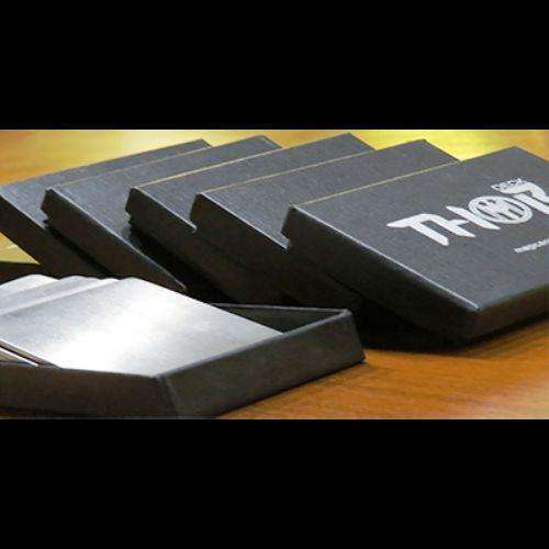PlayingCardDecks.com-Thor Deck - 5 Solid Steel Bricks 4 Cardistry