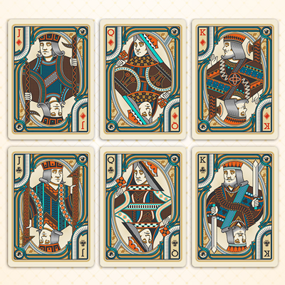 PlayingCardDecks.com-Blackout Kingdom Bicycle Playing Cards