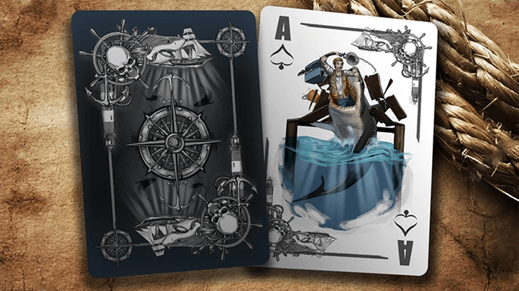PlayingCardDecks.com-Jaws 40 Years of Fear Special Edition Playing Cards USPCC