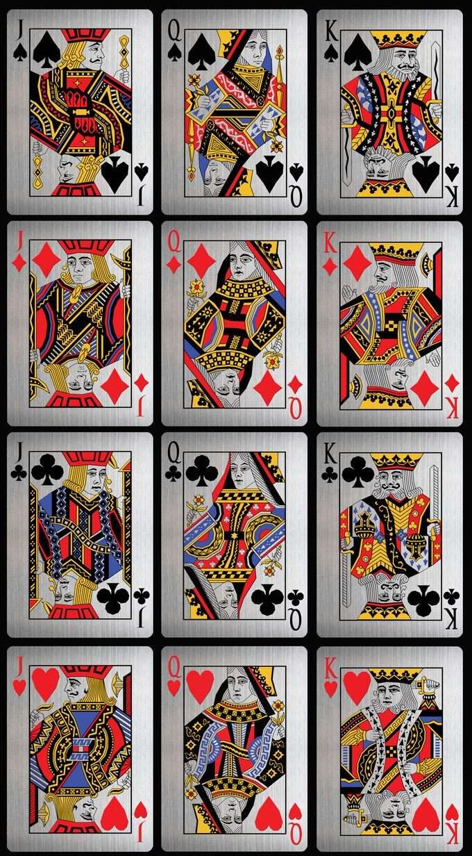 PlayingCardDecks.com-Steel Hippo Metal Playing Cards