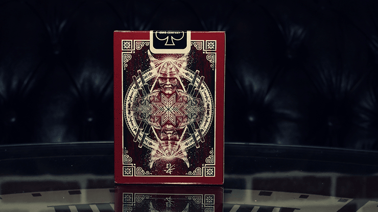 PlayingCardDecks.com-Samurai V3 Red Bicycle Playing Cards
