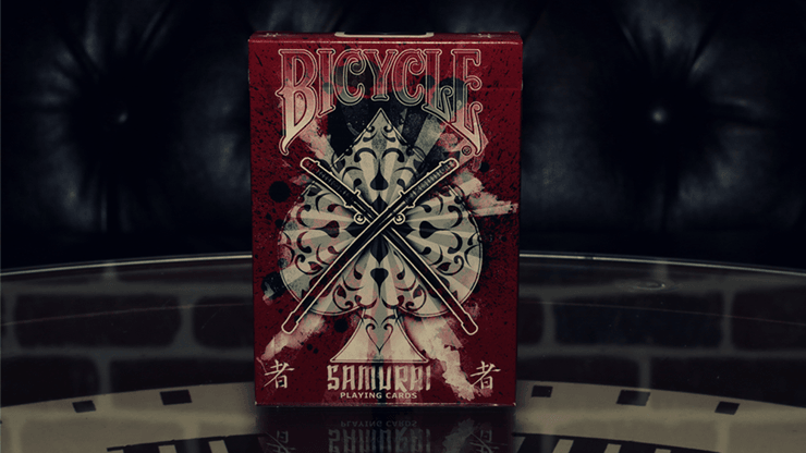 PlayingCardDecks.com-Samurai V3 Red Bicycle Playing Cards