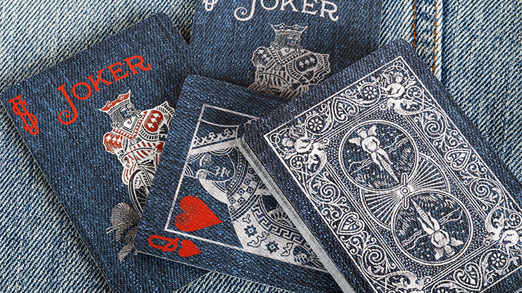PlayingCardDecks.com-Denim v2 Bicycle Playing Cards