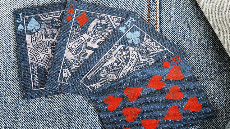 PlayingCardDecks.com-Denim v2 Bicycle Playing Cards