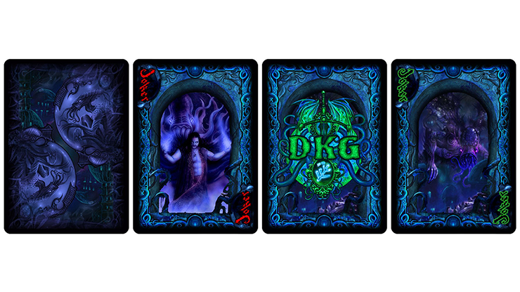 PlayingCardDecks.com-R'lyeh Rising Bicycle Playing Cards Deck