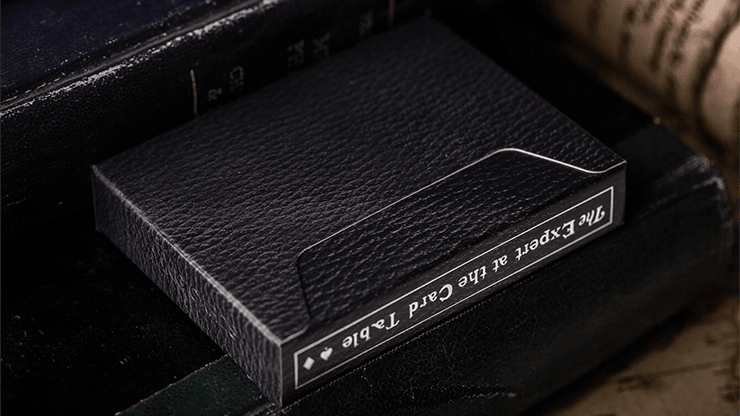 PlayingCardDecks.com-The Expert at the Card Table Black Luxury Edition Playing Cards