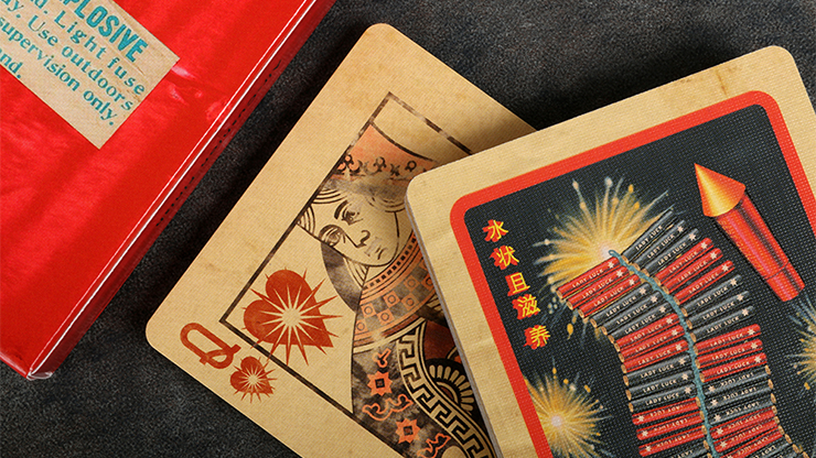 PlayingCardDecks.com-Firecracker Bicycle Playing Cards