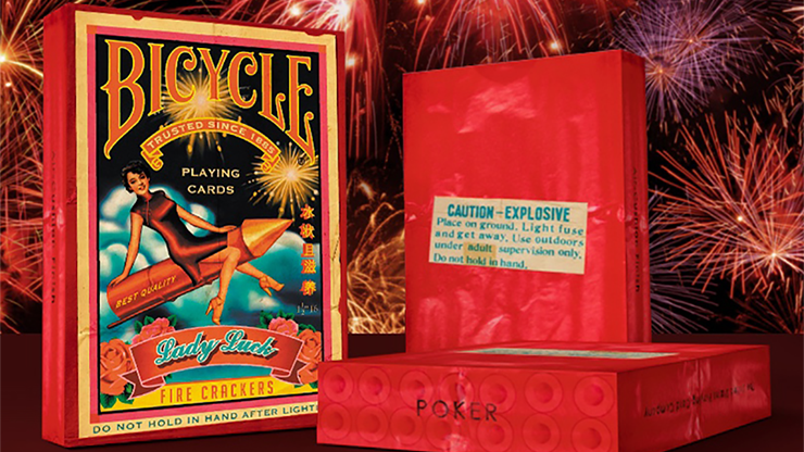 PlayingCardDecks.com-Firecracker Bicycle Playing Cards