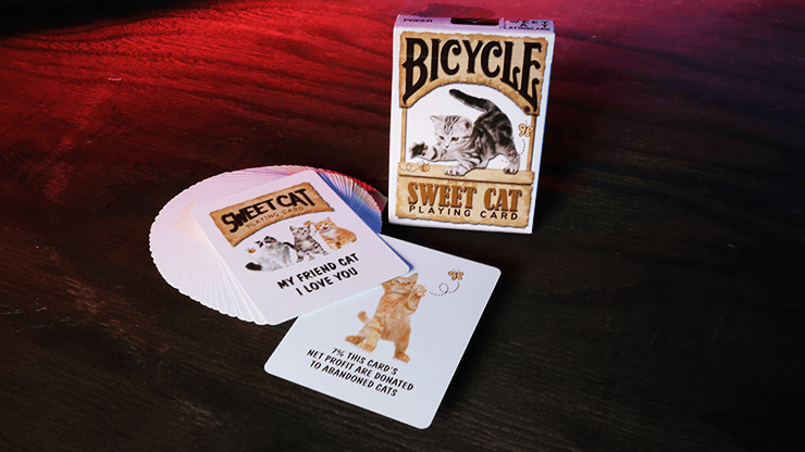 PlayingCardDecks.com-Sweet Cat Bicycle Playing Cards Deck