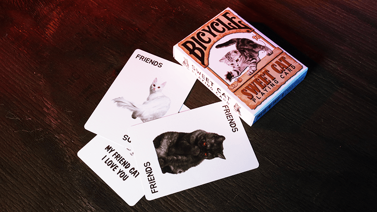 PlayingCardDecks.com-Sweet Cat Bicycle Playing Cards Deck