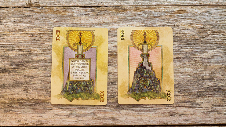 PlayingCardDecks.com-Arthurian Excalibur Playing Cards EPCC