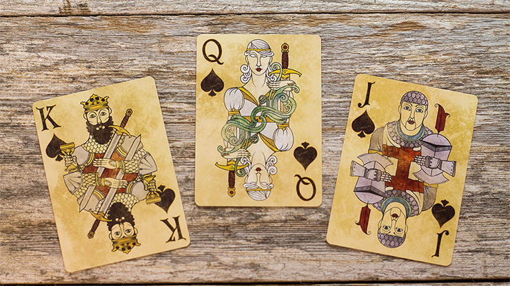 PlayingCardDecks.com-Arthurian Excalibur Playing Cards EPCC
