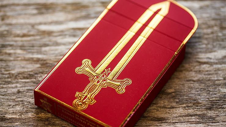 PlayingCardDecks.com-Arthurian Excalibur Playing Cards EPCC