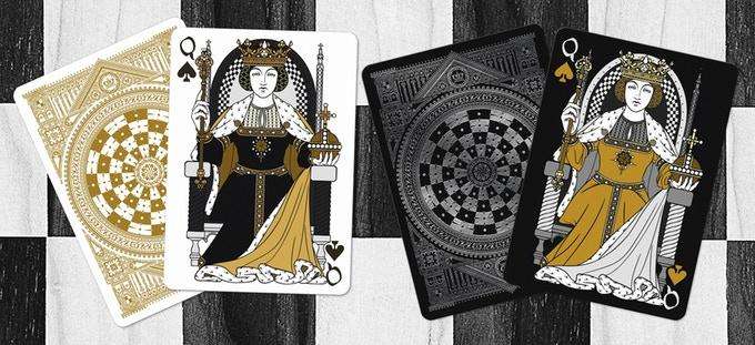 PlayingCardDecks.com-King's Game Playing Cards 2 Deck Set EPCC