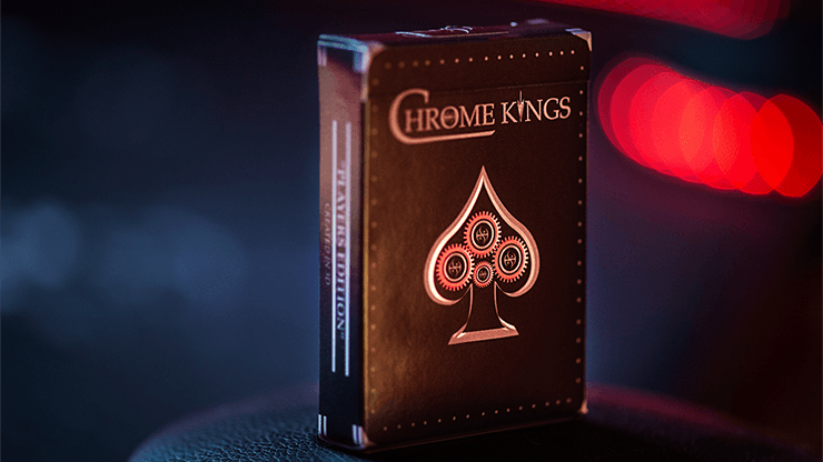 PlayingCardDecks.com-Chrome Kings Players Edition Playing Cards USPCC