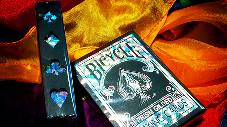 PlayingCardDecks.com-Prism Gilded Bicycle Playing Cards