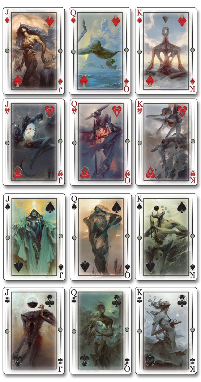 PlayingCardDecks.com-Angelarium - The Tree of Life Playing Cards USPCC