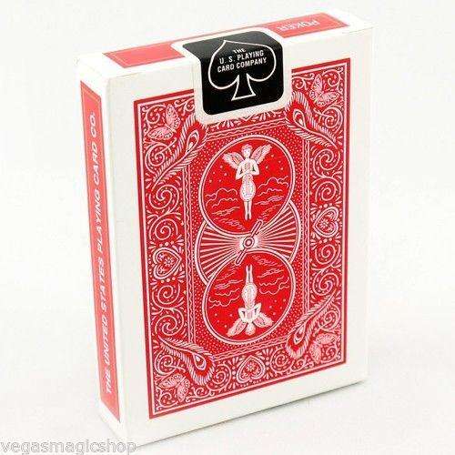 PlayingCardDecks.com-Mandolin 809 Red & Blue Back 2 Deck Set Bicycle Playing Cards