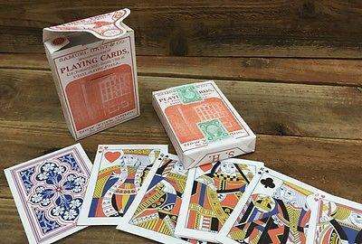 PlayingCardDecks.com-1864 Saladee's Replica Playing Cards Original Release Deck Hart's Linen Eagle