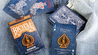 PlayingCardDecks.com-Denim v1 Bicycle Playing Cards
