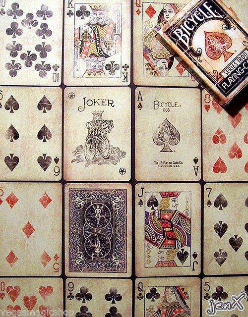 PlayingCardDecks.com-1800 Vintage Blue Bicycle Playing Cards