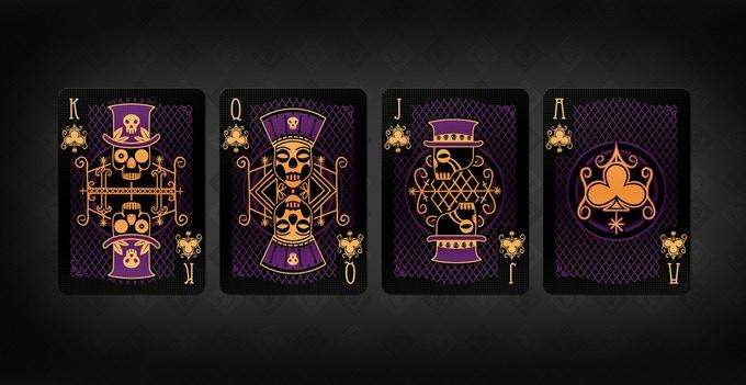PlayingCardDecks.com-Samedi Voodoo Playing Cards USPCC