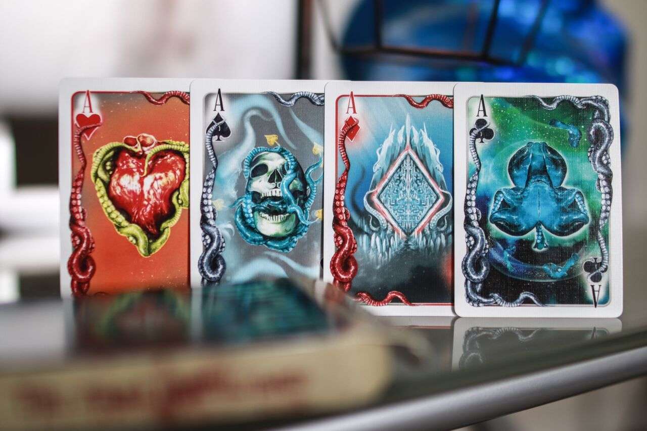 PlayingCardDecks.com-Cthulhu Cardnomicon Bicycle Playing Cards