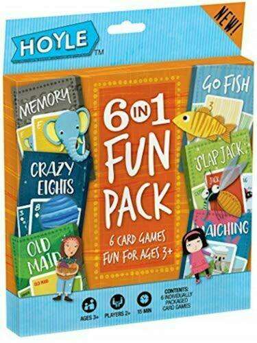 PlayingCardDecks.com-6 Pack Kids Card Games