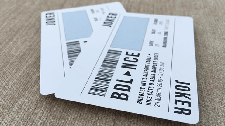 PlayingCardDecks.com-Jetsetter Premier Altitude Blue v2 Playing Cards EPCC