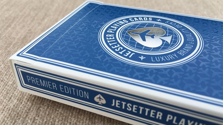 PlayingCardDecks.com-Jetsetter Premier Altitude Blue v2 Playing Cards EPCC