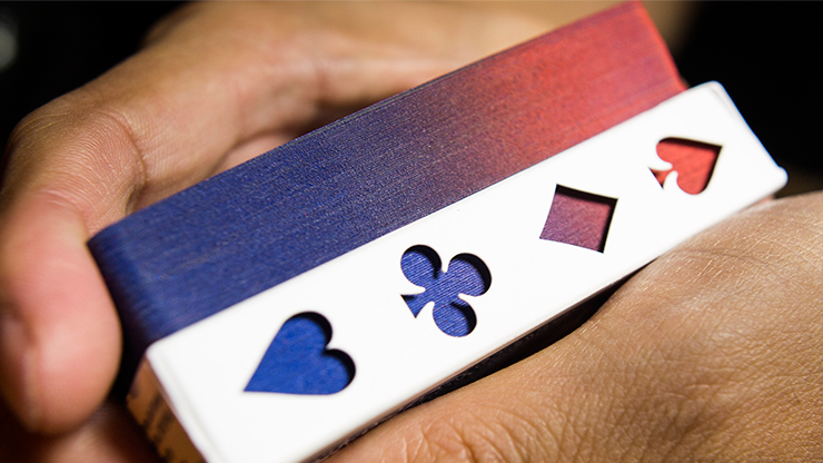 PlayingCardDecks.com-Ombre Edged Bicycle Playing Cards