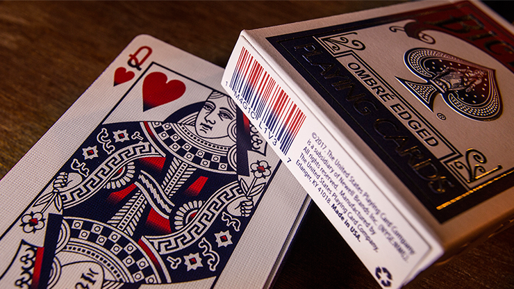 PlayingCardDecks.com-Ombre Edged Bicycle Playing Cards