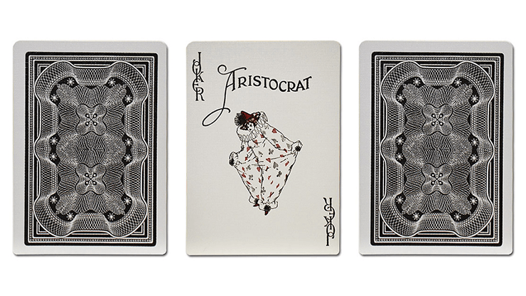 PlayingCardDecks.com-Aristocrat Black Playing Cards USPCC