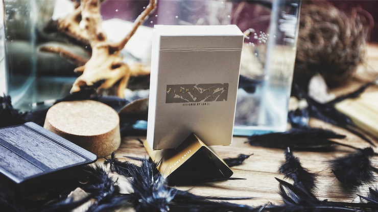 PlayingCardDecks.com-Plume Knife White Playing Cards TCC