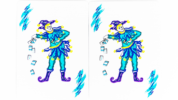 PlayingCardDecks.com-Jazz Stripes Playing Cards Cartamundi