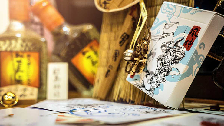 PlayingCardDecks.com-Fujin & Raijin (2 Deck Set) Playing Cards