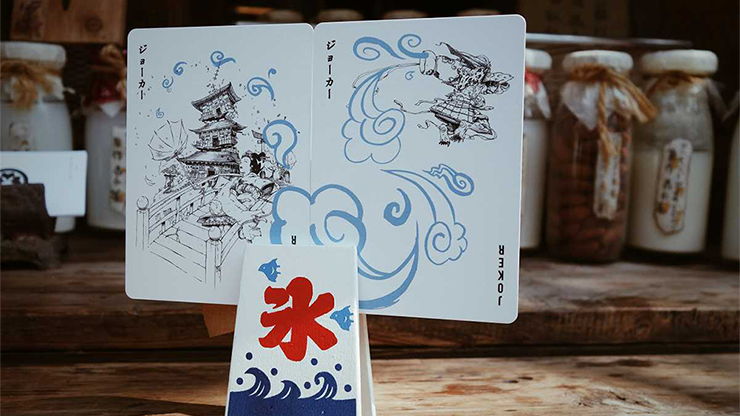 PlayingCardDecks.com-Fujin & Raijin (2 Deck Set) Playing Cards