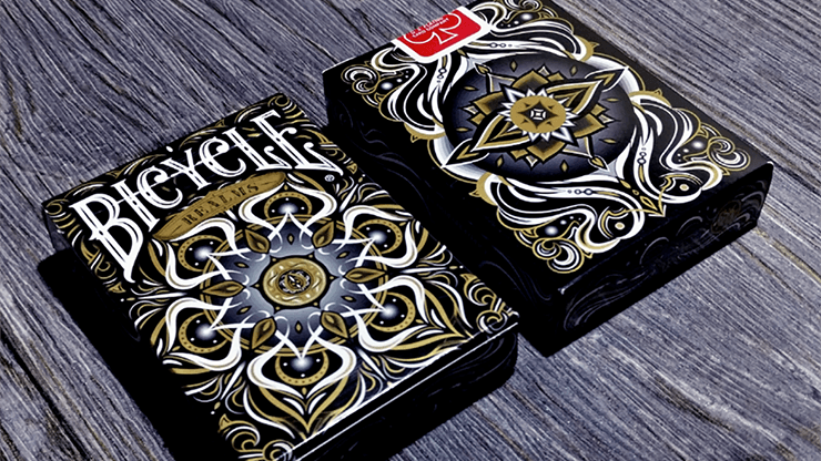 PlayingCardDecks.com-Realms Black Bicycle Playing Cards