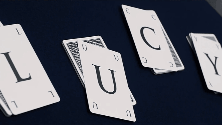 PlayingCardDecks.com-DMC Alphas Marked Alphabet Playing Cards USPCC