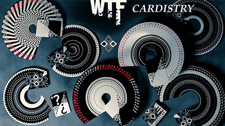 PlayingCardDecks.com-WTF Cardistry Spelling Playing Cards USPCC