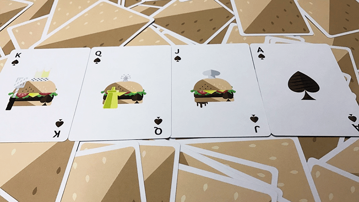 PlayingCardDecks.com-Burger Playing Cards Cartamundi