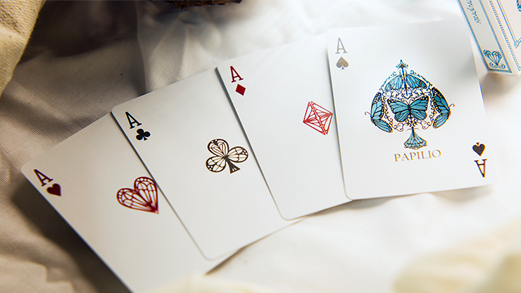 PlayingCardDecks.com-Papilio Ulysses v3 Playing Cards USPCC