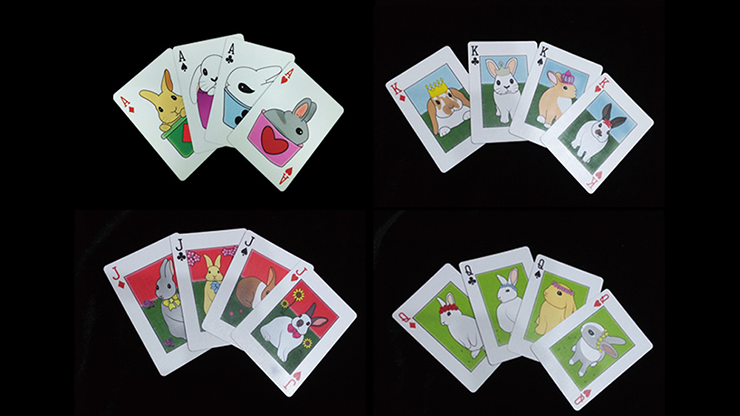 PlayingCardDecks.com-Rabbit Bicycle Playing Cards