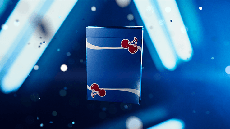 PlayingCardDecks.com-Cherry Casino Tahoe Blue Playing Cards USPCC